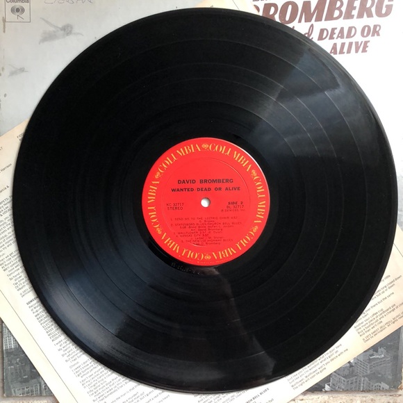 David Bromberg Wanted Dead Or Alive Vinyl Lp '74 - Picture 7 of 9